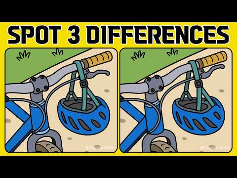 Spot the Difference: Relax and Enjoy These Fun Brain Puzzles (Normal)