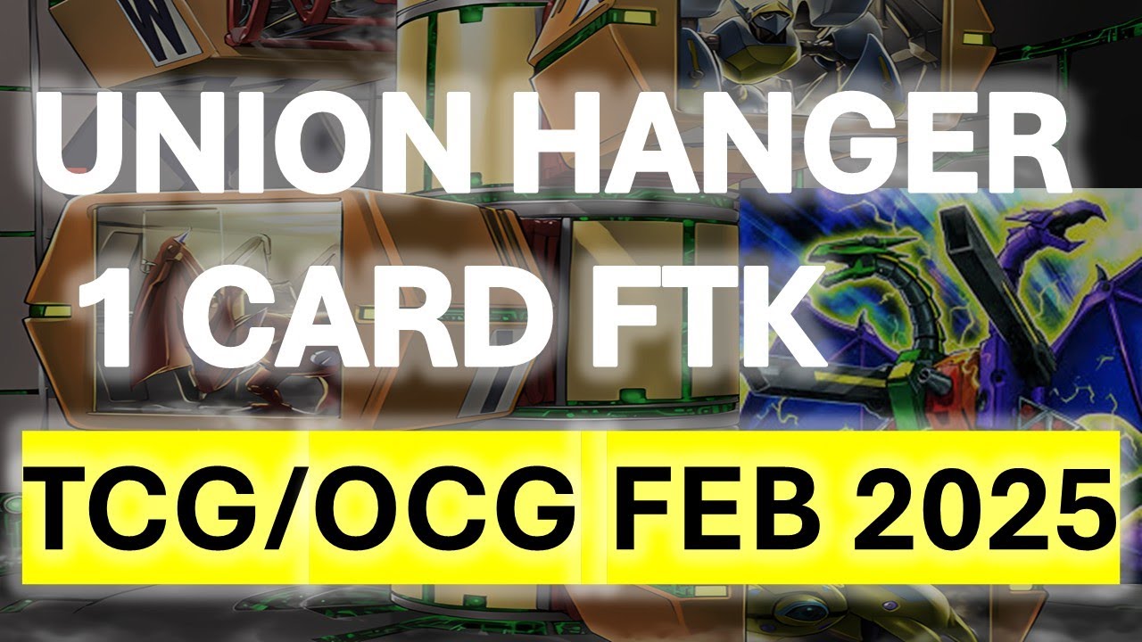 "⚙️UNION HANGAR ABC 1 CARD FTK!💥" 