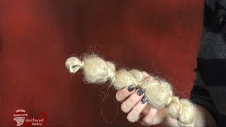 How to Make Huge Knotty No-Seal Synth Dreads- DoctoredLocks.com