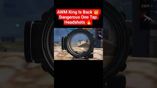 AWM King Is Back 👑 Dangerous One Tap Headshots 🔥 #usama za