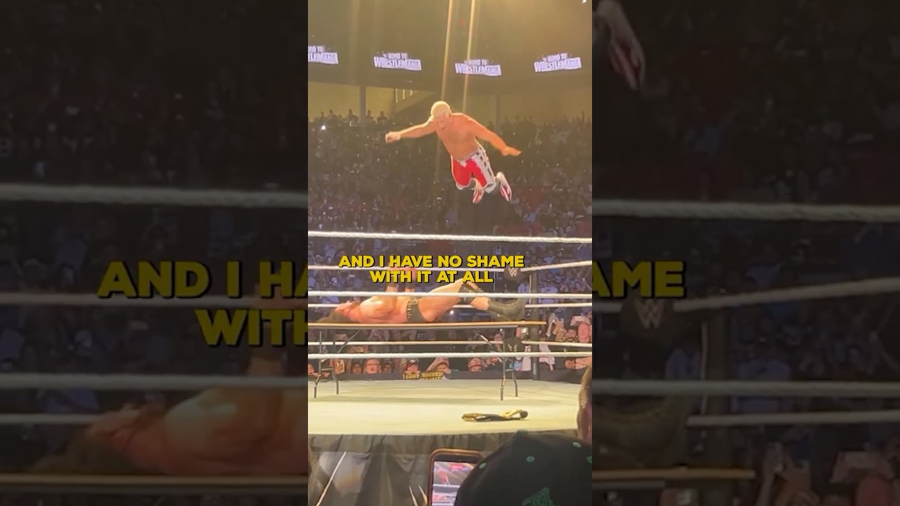 Cody Rhodes' Top Rope Splash Is Hilarious 😂