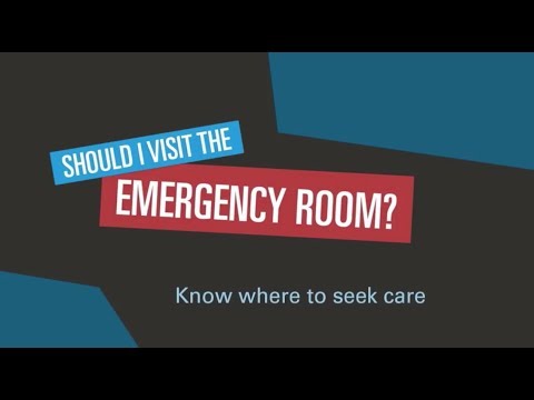 Should I Go To The ER?