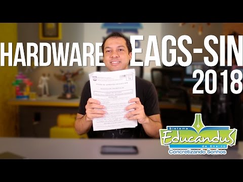 Questões Hardware - Gabarito Concurso Aeronáutica EAGS-SIN 2018