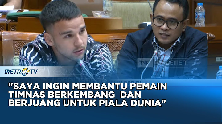 Begini Alasan Calvin Verdonk Pilih Jadi Warga Negara Indonesia