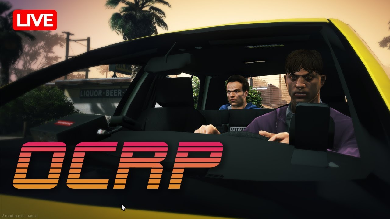 NPC Taxi Races LIVE in OCRP | GTA RP - YouTube