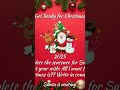 Get ready for Christmas