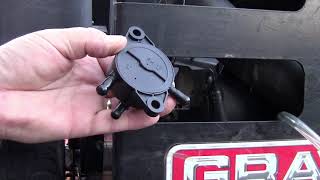 Lawn Mower Fuel Pump Check