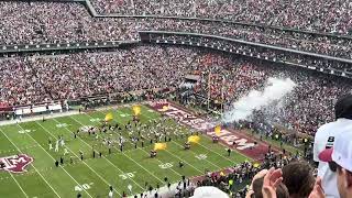 Texas A&M and Miami Football Entrances- 2025 First Round CFP