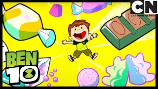 Мультфильм Ben has Bad Candy Tummy Ache Ben 10 Cartoon Network