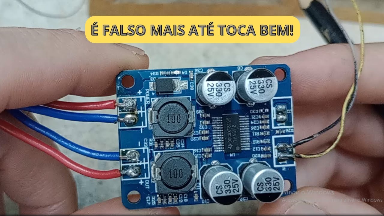 TPA3118 Amplificador Classe D: Teste Real, Potência, Verdades e Dicas de Uso!