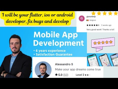 I will be your flutter, ios or android developer, fix bugs and develop #FlutterDev, #iOSDeveloper