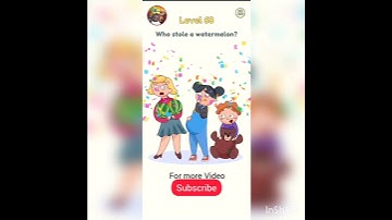 DOP 2 | Delete One Part 2 | who stole a watermelon? #dop2 #gameplay #androidgames #shorts