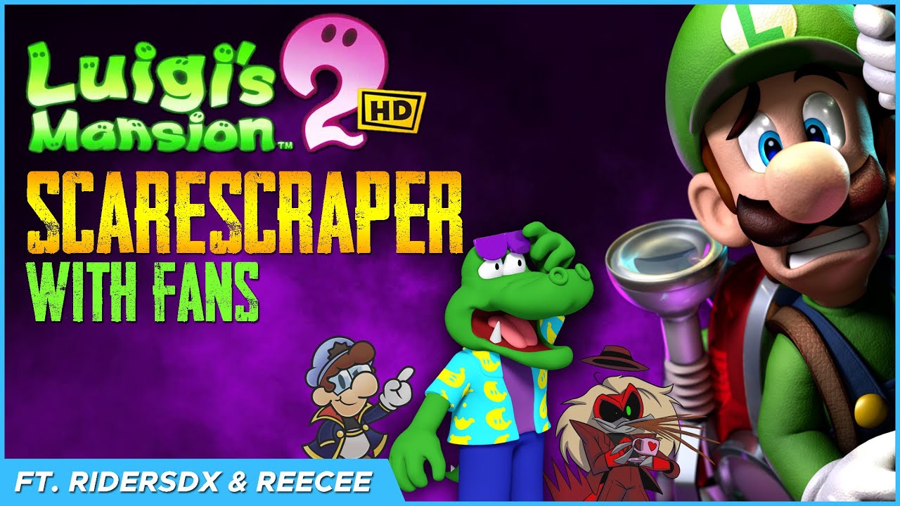 Demeech Playing Luigi's Mansion 2 HD WITH Fans! @Reecee @RidersDX - YouTube