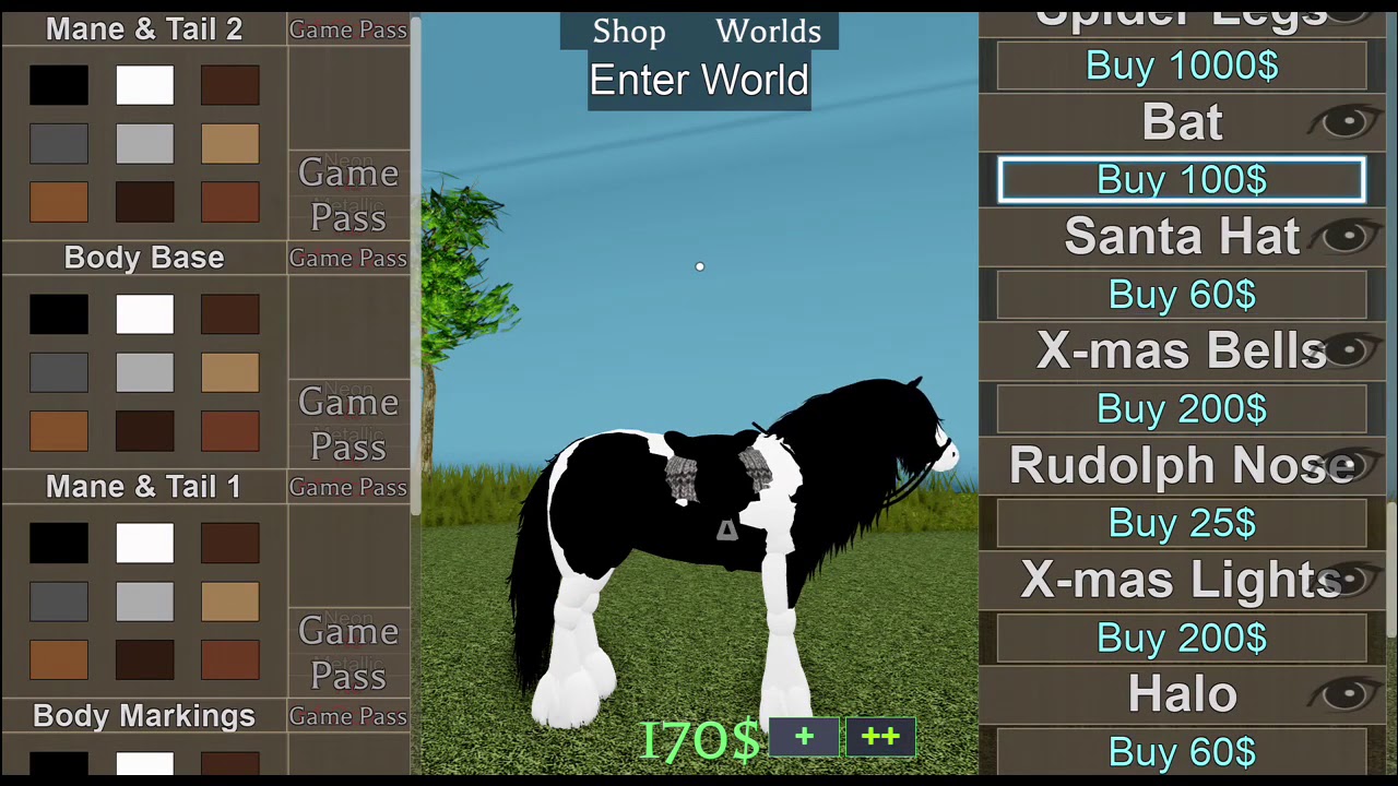 Andalusian] Horse World - Roblox