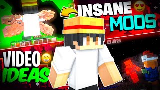 👀Top 5 BEST Minecraft PE Mods You Won't Believe Exist!(Don't Miss)🧐 (MUST TRY VIDEO IDEAS!😍)