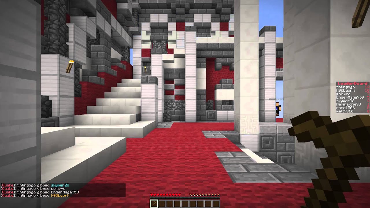 Norsk Minecraft - Minigame | Sitter aimen? vi prøver QUAKE! - YouTube