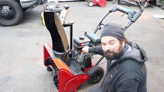 Toro SnowMaster 724 I GOT CHEAP BC AUGER BELT ISSUE!  LET'S FIX IT