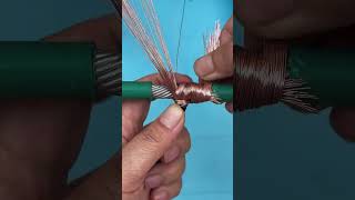 How To Make A Wire To Wire Joint | Strong And Long-Lasting Connection#shortvideo #wireworks