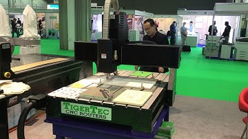 TigerTec CNC router TR203B  on the show in Dubai