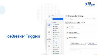 IceBreaker Trigger || Show Quick Options to Start Conversations || BotPenguin
