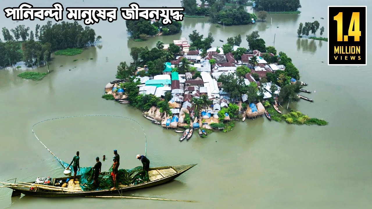 চলনবিলের পানিবন্দী মানুষের জীবন যুদ্ধ || Panorama Documentary