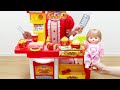 ハンバーガーショップ おもちゃ メルちゃん / Burger Shop Toy , Mell-chan Doll