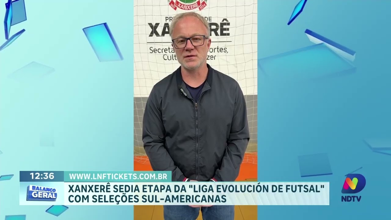 Xanxerê recebe etapa da Liga Evolución de Futsal com entrada grátis