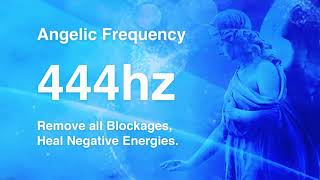 444hz Angelic Frequency | Binaural beats - Delta waves 3Hz | Pure Sine Wave | HD Audio
