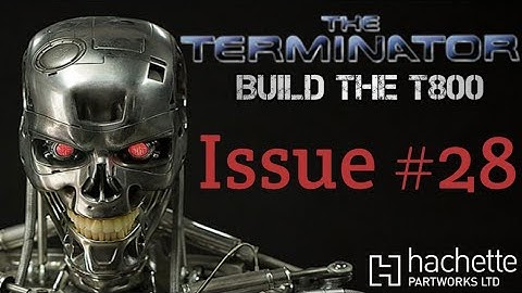Build the Terminator Issue 28 - Right shoulder blade and left shoulder