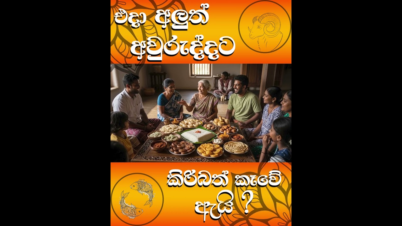 අලුත් අවුරුද්දට කිරිබත් කෑවේ ඇයි?......