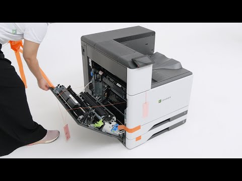 Lexmark CS943/CX942/CX943/CX944/XC9445/XC9455/XC9465 Series - YouTube