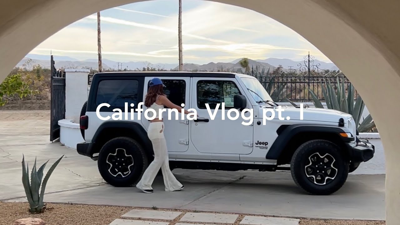 Joshua Tree 🌵疫情后第一次出国去🇺🇸行李箱竟然不见了差点要失去工作😢 | JANE CHUCK