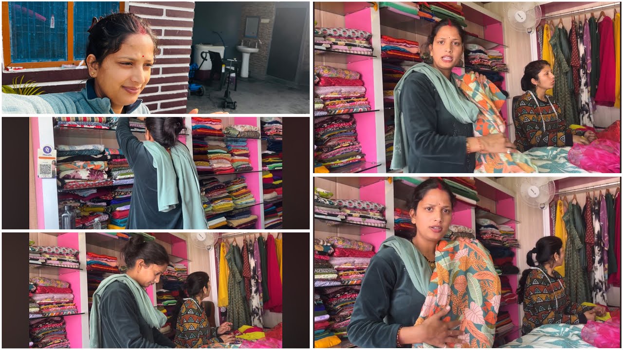 तबीयत ठीक हुई ||गर्मियों के लिए बनवाए नए सूट🫰♥️ || Daily vlog || family vlog || 