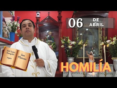 EVANGELIO DE HOY sábado 6 de abril del 2024 