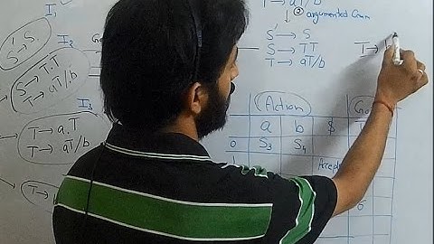 Compiler Design #SLR1 Parser # SLR(1) Parsing Table # Lecture 17 # Bottom Up Parsing