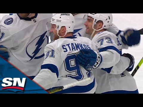 Lightning's Steven Stamkos Goes Post-And-In To Complete 12th Career Hat Trick
