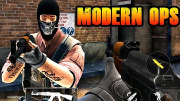 MODERN OPS : ONLINE FPS  Gameplay Android.