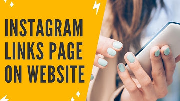 BIO LINK: meerdere links op Instagram delen met een pagina met Instagram-links op uw website