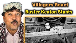 Tribal People React To Buster Keaton's Most Amazing Stunts
