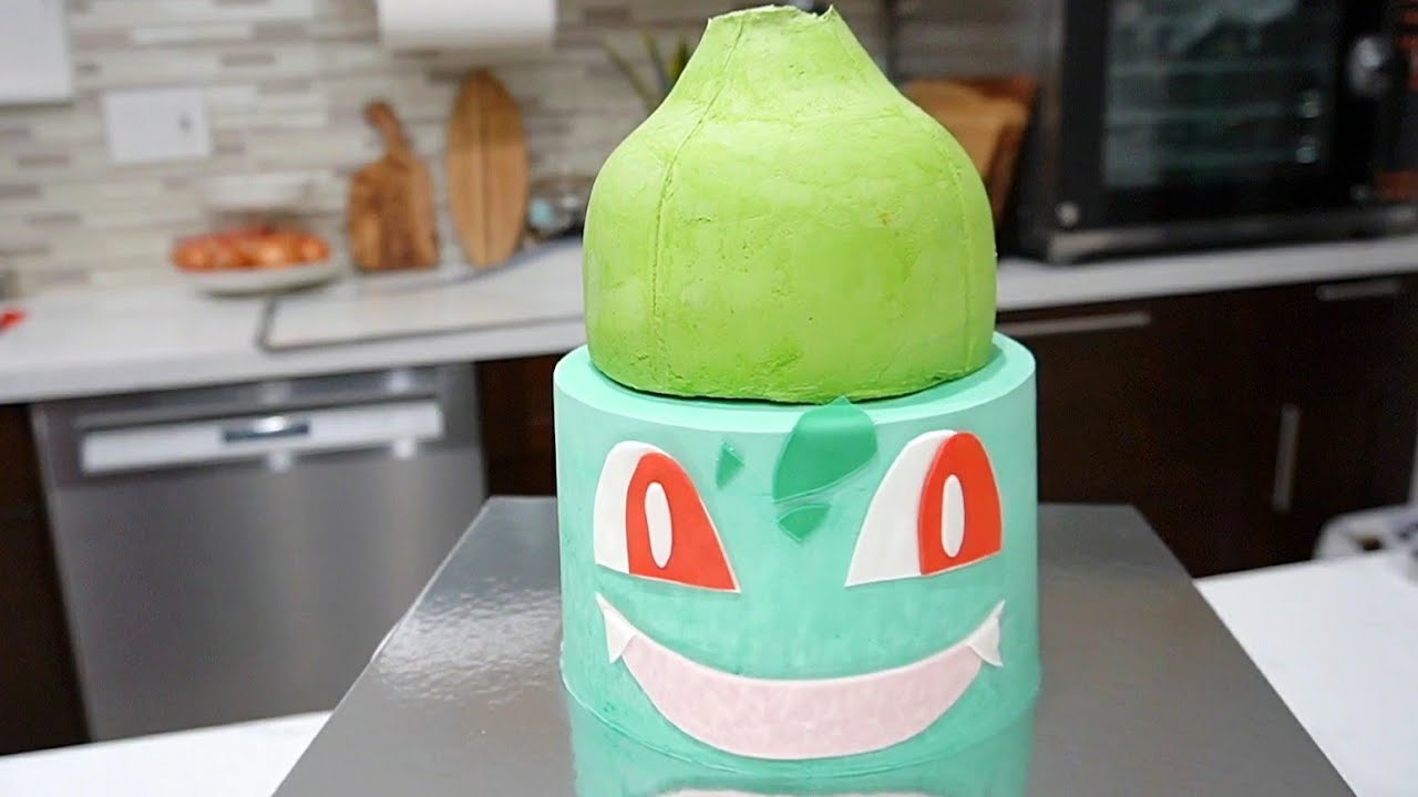 【妙蛙种子蛋糕】Bulbasaur Cake