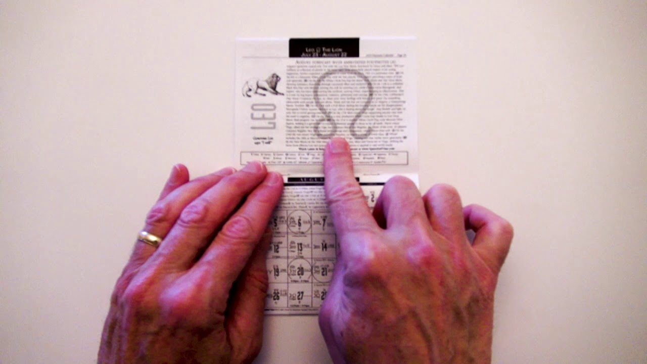 New Pocket Version Of The Planetary Calendar YouTube