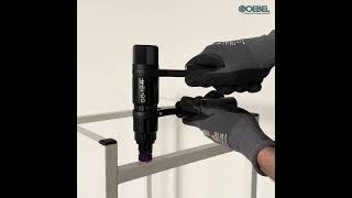 Заклепувальник GO-12-N з тріскачним механізмом для різьбових заклепок M3-M12#shorts #mvtools #goebel