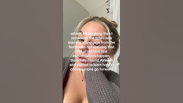 textbooks are so old school #airlearn #languagelearning #airlearnambadsador