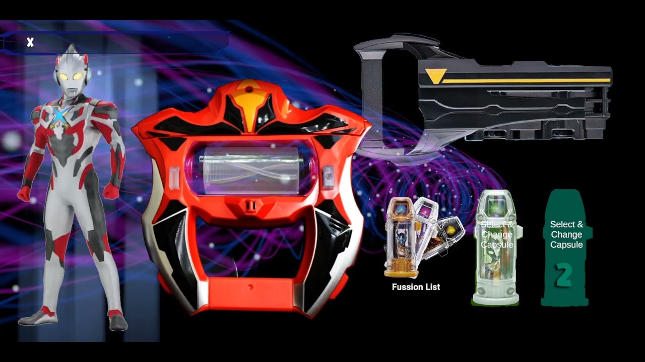 DX=ultraman GEED dan Ultraman orb