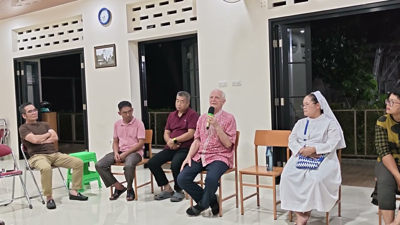 Pisah sambut Pastor Franco&Pastor Suhut bersama DPP pleno paroki St fidelis a sigmarinda Payakumbuh 