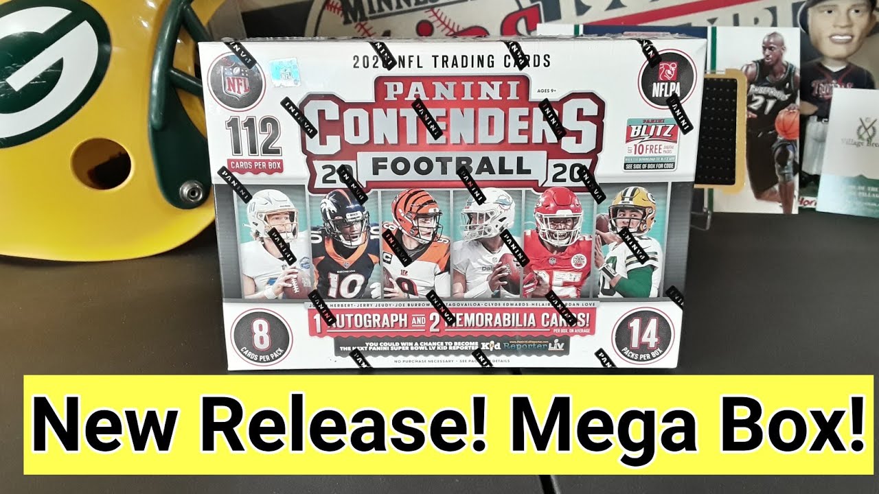 2020 Contenders Football Mega Box! 1 Auto & 2 Mem!? New Release! Plus Mailday!