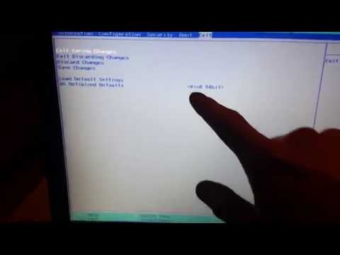 How to downgrade Windows 8 to Windows 7 Lenovo bios settings g50-30