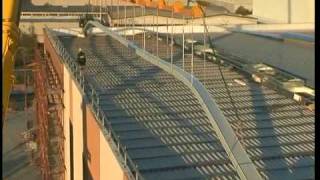 Filmato tecnico montaggio lastre Alugraf da 50m