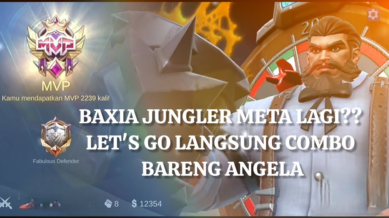 SEKARANG JUNGLER TANK ENAK BANGET BUAT PUSH RANK, EASY WIN GUYS😎😎