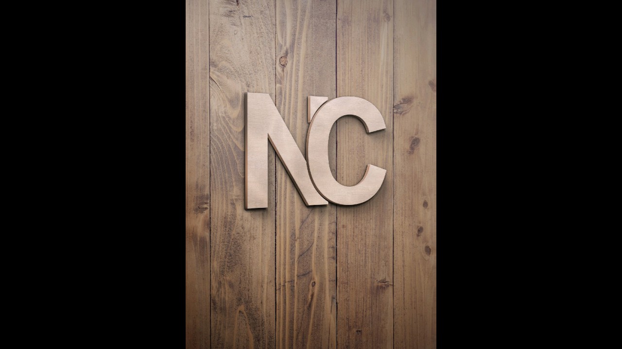 Coreldraw Tutorial - Letter N + C Logo Design in Coreldraw